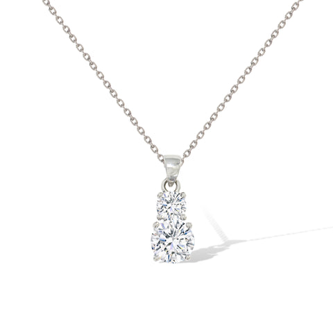 Gemvine Sterling Silver Multi Gemstone Swirl Pendant Necklace